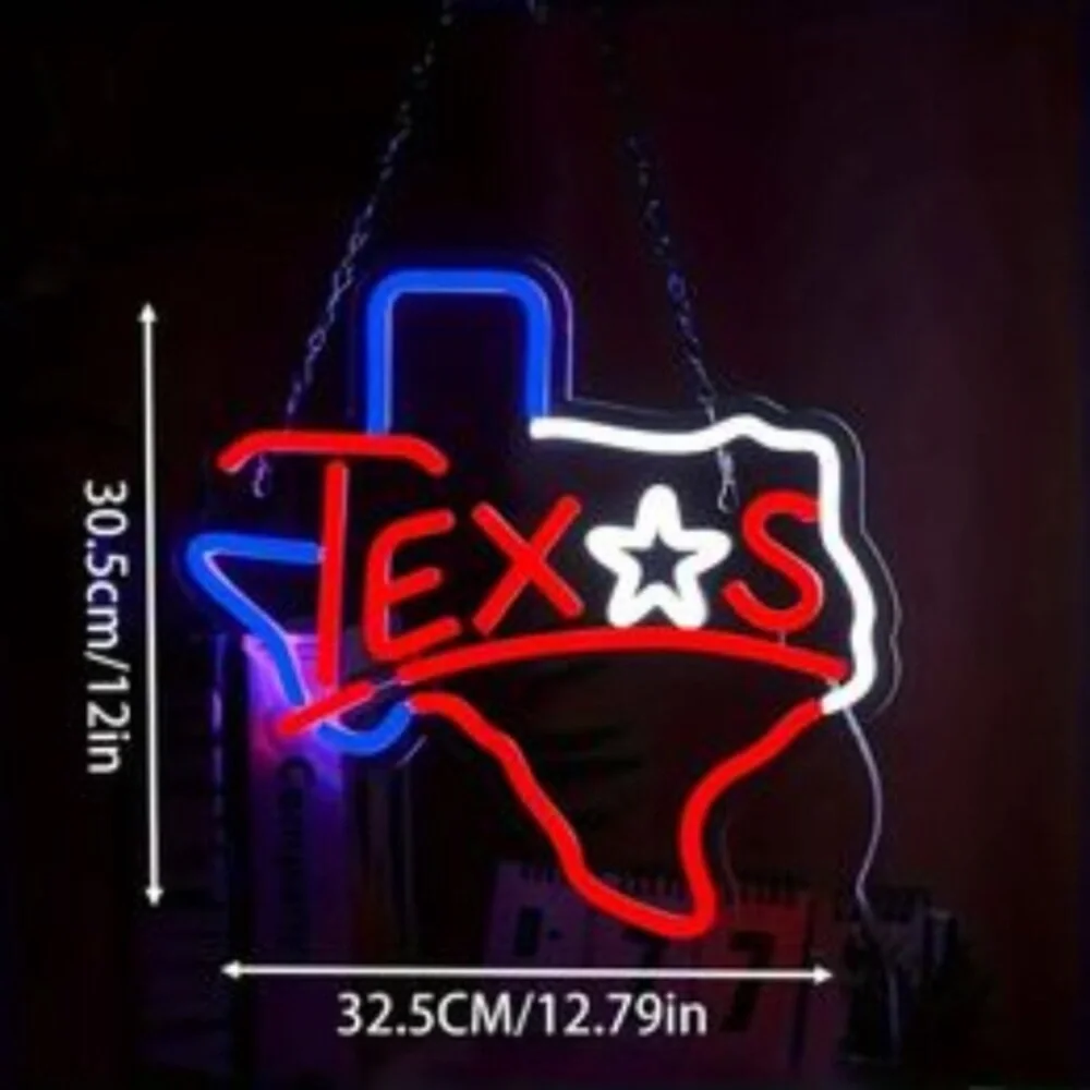 TEXAS NEON LED SIGN - Picture 2 of 3